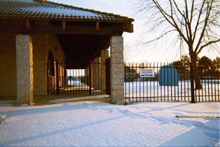 Four Bears Water Park - Main Building From Karen Pier Hunt